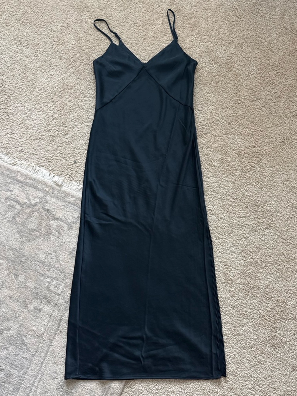 a new day Black Slip Maxi Dress
